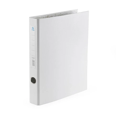 Fehér Bluering gyűrűskönyv A4-es méretben, 4,5 cm gerincvastagsággal, 2 gyűrűs kivitelben