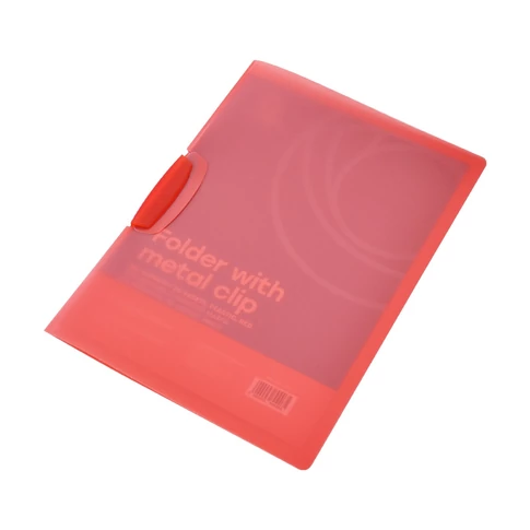 Bluering piros gyorsfűző klip mappa A4