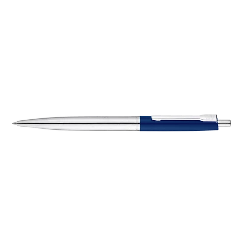Golyóstoll 0,8mm, nyomógombos Ico X-Pen, írásszín kék