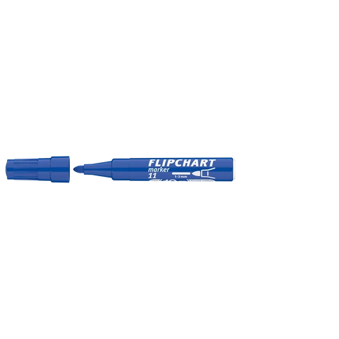 Flipchart marker vízbázisú 3mm, kerek Artip 11 kék