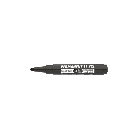 Permanent marker 3mm, kerek Ico 11XXL fekete 