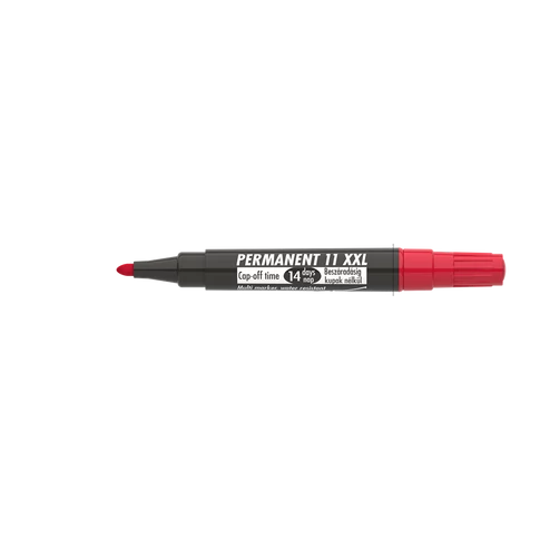 Permanent marker 3mm, kerek Ico 11XXL piros 
