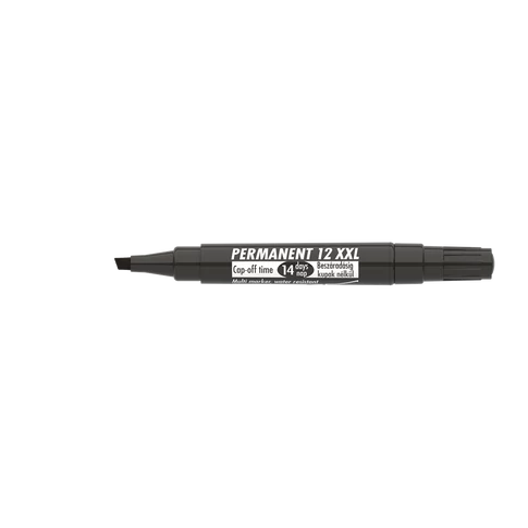 Permanent marker 1-4mm, vágott Ico 12XXL fekete 