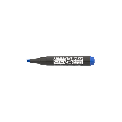 Permanent marker 1-4mm, vágott Ico 12XXL kék 