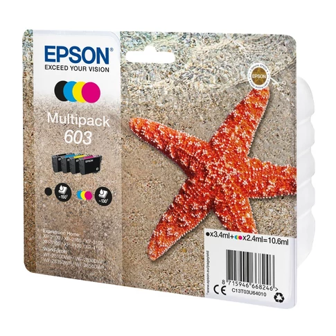 Epson T03U6 tintapatron BCMY multipack ORIGINAL