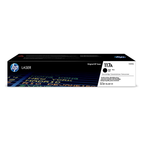 HP W2070A (117A) fekete ORIGINAL toner