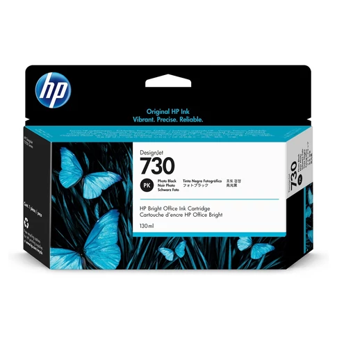 Hp 730/P2V67A tintapatron photo black ORIGINAL