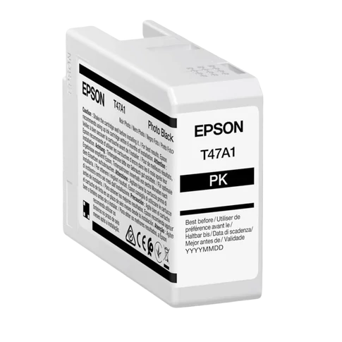 Epson T47A1 tintapatron photo black ORIGINAL