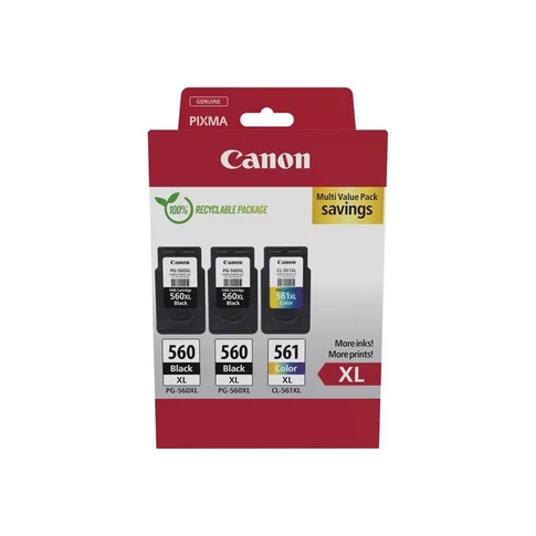 Canon 2x PG560XL + CL561XL tintapatron multipack ORIGINAL