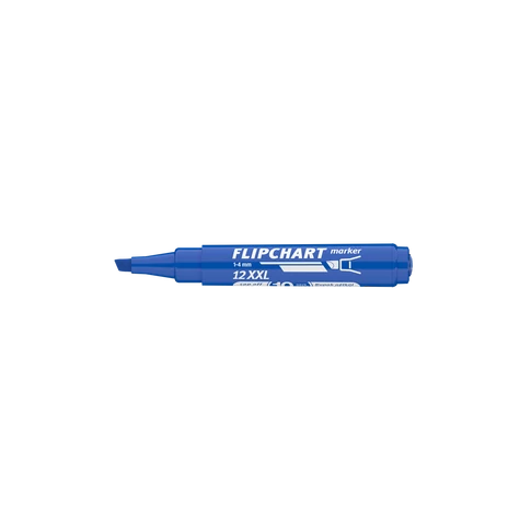Artip 12XXL vízbázisú flipchart filc kék – 1–4 mm vágott hegy, meetingekhez, tréningekhez és oktatáshoz