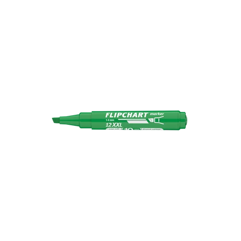 Flipchart marker vízbázisú 1-4mm, vágott Artip 12XXL zöld 