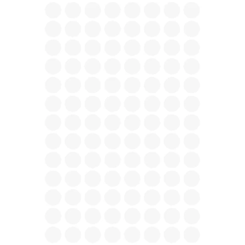 Etikett címke, jelölésre o8 mm, 104 címke/ív, 4 ív/doboz, Avery fehér