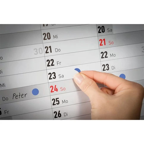 Etikett címke, visszaszedhető jelölésre o8 mm, 104 címke/ív, 4 ív/doboz, Avery indigó kék