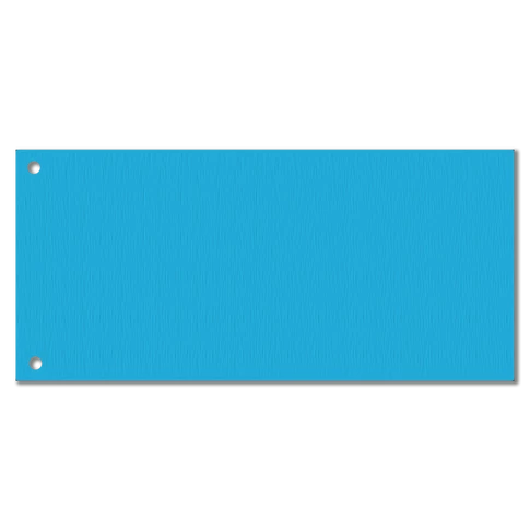 Elválasztócsík, karton 190g. 10,5x24cm, 100 db/csomag, Bluering® kék