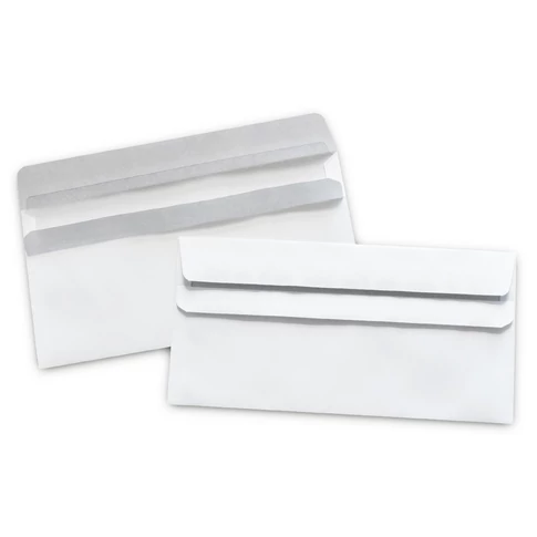 Bluering® LA4 öntapadó, bélésnyomott fehér boríték, 110×220 mm