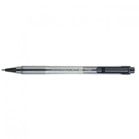 Golyóstoll 0,7mm, nyomógombos Pilot BPS Matic Fine, írásszín fekete