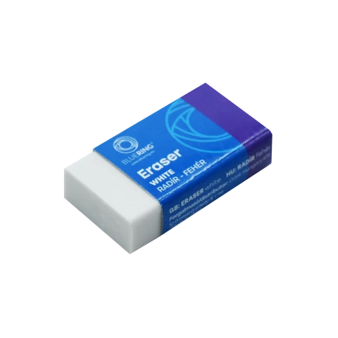 Radír 30-as fehér szögletes papír tokban Bluering®