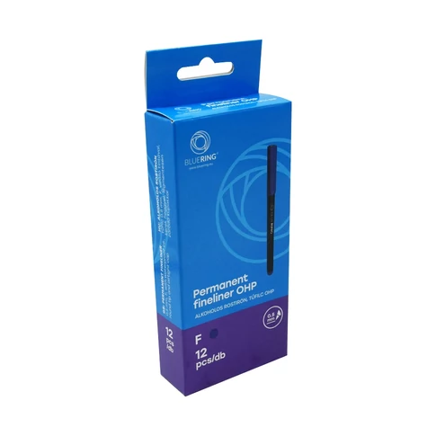 Alkoholos tűfilc kék színben irodai használatra