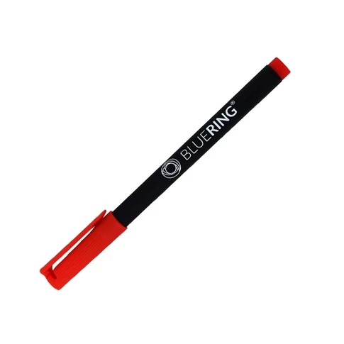 Bluering Rostirón tűfilc alkoholos 0,5 mm piros – precíz, sokfelületen alkalmazható alkoholos jelölőfilc piros színben