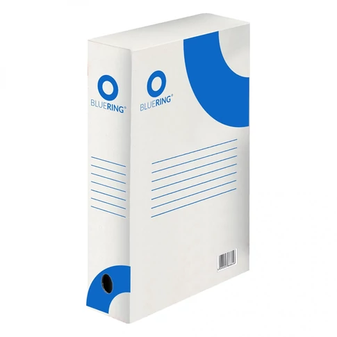 Irodai A4 archiváló doboz kartonból – 80 mm gerinccel akták és papírok tárolásához