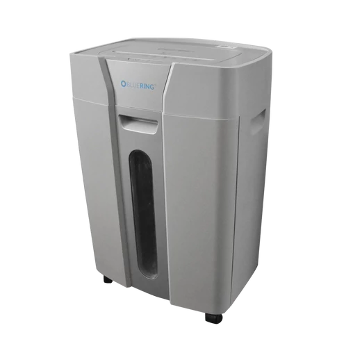 Iratmegsemmisítő 15lap 4x38mm, konfettire vágás P-4 biztonsági szint Bluering® CR15C