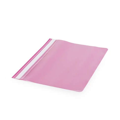 Tartós rózsaszín műanyag gyorsfűző A4 dokumentumok lefűzéséhez – Bluering PP borítással