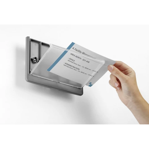 Információs tábla 149x105,5mm, Durable fehér