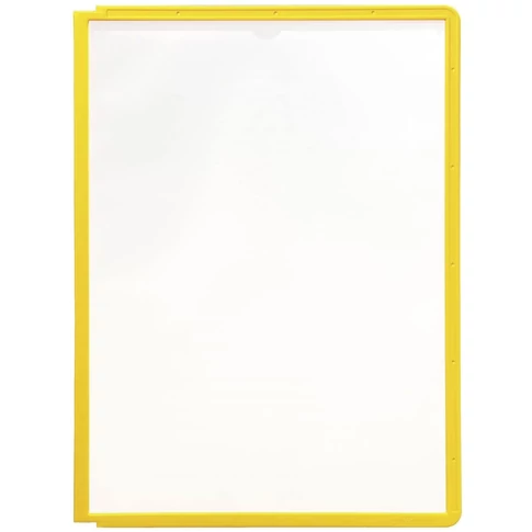 Bemutatótábla panel, A4, 5 db/csomag, Durable Sherpa sárga