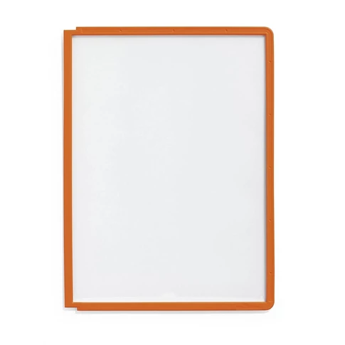 Bemutatótábla panel, A4, 5 db/csomag, Durable Sherpa narancs