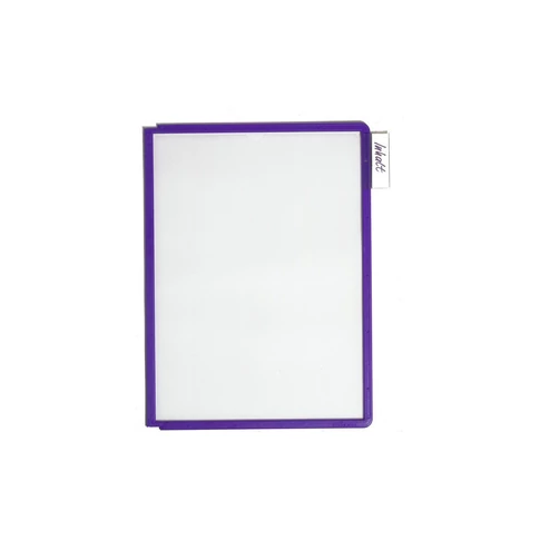 Bemutató tábla panel SHERPA, A4 lila 5db/csomag