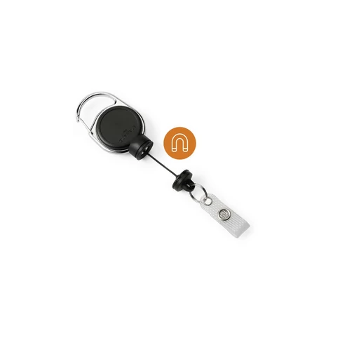 Kihúzható névjegytartó mágneses DURABLE EXTRA STRONG patentos fekete