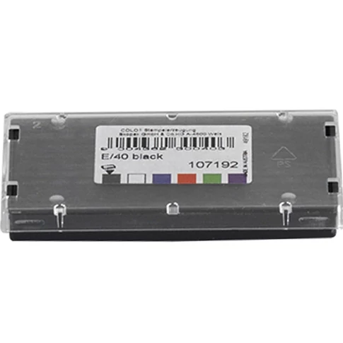 Colop E/40 fekete cserepárna – bélyegzőfestékpárna cseréje gyorsan, tiszta lenyomatért