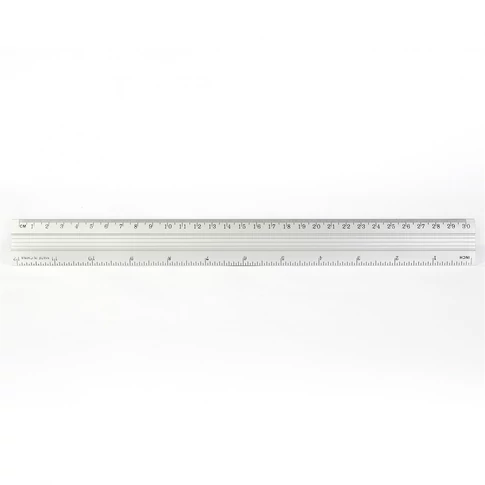 Vonalzó 30cm, alumínium Bluering®