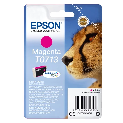 Epson T0713 tintapatron magenta ORIGINAL