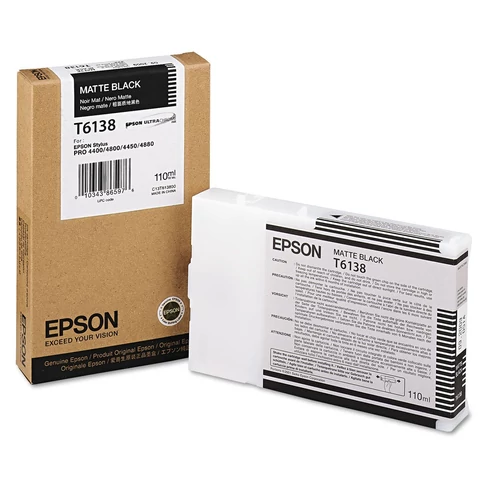 Epson T6138 tintapatron matt black ORIGINAL leértékelt 