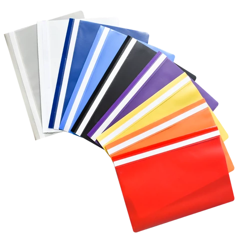 Gyorsfűző műanyag A4, PP, Fornax kék