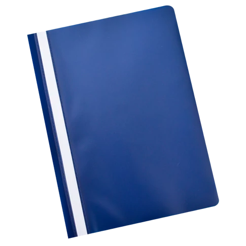 Gyorsfűző műanyag A4, PP Fornax sötétkék