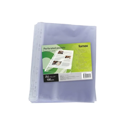 Genotherm lefűzhető FORNAX A/4 narancsos 40 mikron 100db/csom