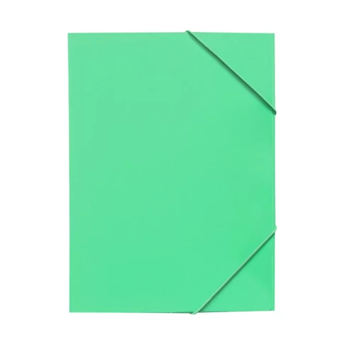 Bluering zöld karton gumis iratmappa, A4