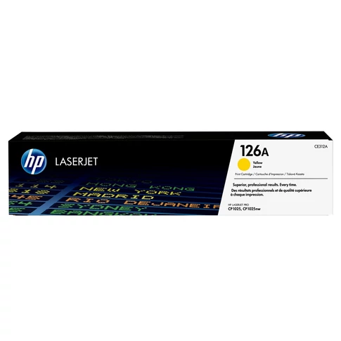 Hp CE312A toner yellow ORIGINAL (126A)