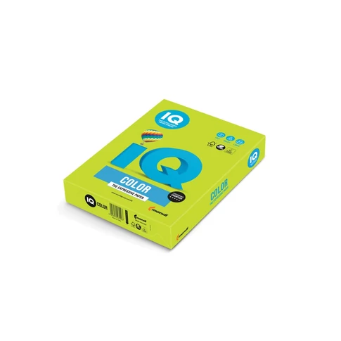 IQ Color Lime Green LG46 színes másolópapír A4 80 g/m² 500 ív intenzív lime zöld