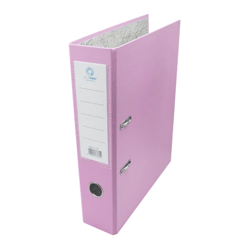 Bluering A4 iratrendező, 7,5 cm gerinc, rózsaszín – dokumentumok rendezett és stílusos tárolásához