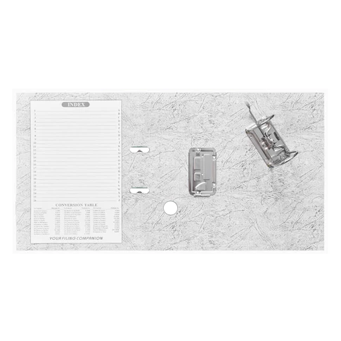 Lapraszerelt fehér Bluering Smart A4 iratrendező 5 cm szélességgel irodai használatra