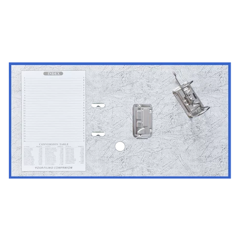 Bluering Smart kék A4 iratrendező 5 cm gerincvastagsággal dokumentumok tárolására