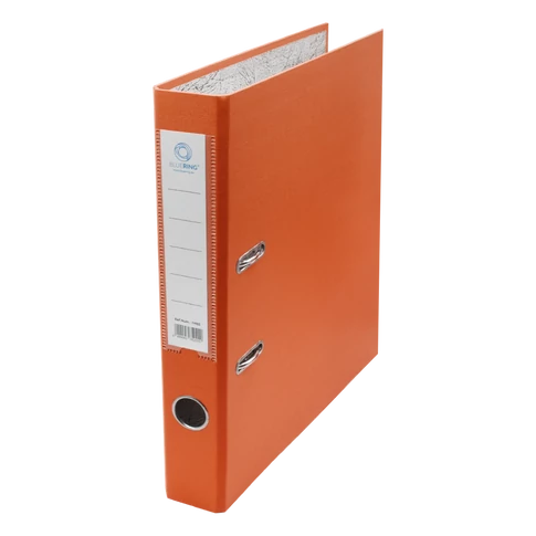 Iratrendező A4, 5cm,lapraszerelt, Bluering® Smart narancs