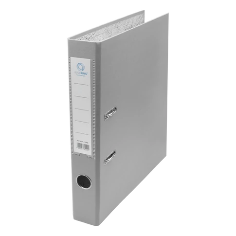 A4 iratrendező 5 cm gerinccel – Bluering Smart szürke – nagyobb mennyiségű irat rendszerezésére