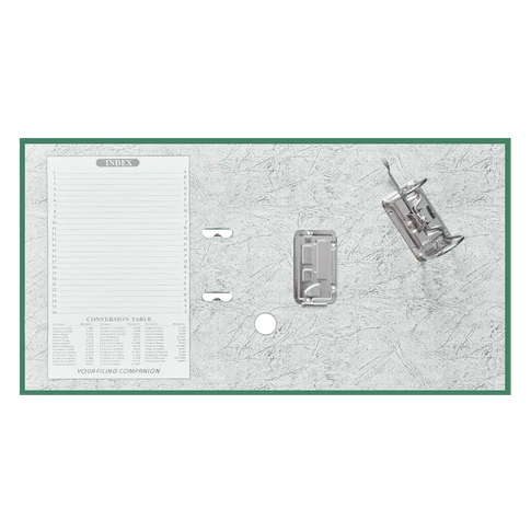 Bluering® Smart zöld A4 iratrendező, 5 cm széles gerinccel, lapraszerelt kivitelben