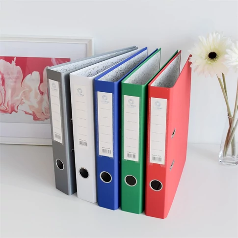 Bluering® Smart zöld A4 iratrendező, 5 cm széles gerinccel, lapraszerelt kivitelben