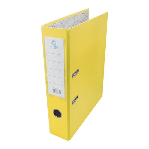 Iratrendező A4, 7,5cm,lapraszerelt, Bluering® Smart sárga