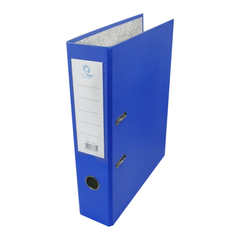 Iratrendező A4, 7,5cm, két oldalt PP borítás,lapraszerelt, Bluering® Premium kék